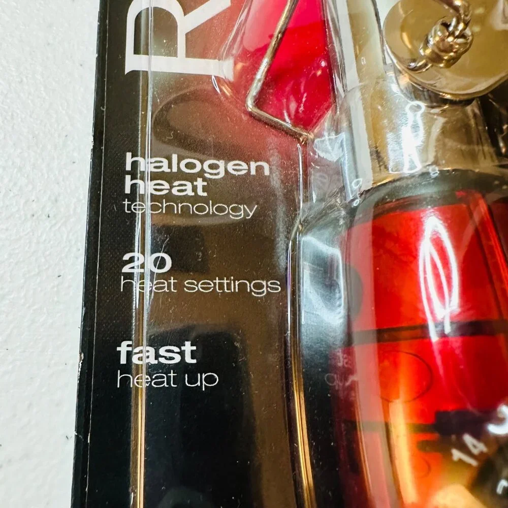 Revlon Radiance 1 inch Curling Iron Styling Iron Halogen Heat Technology Curls